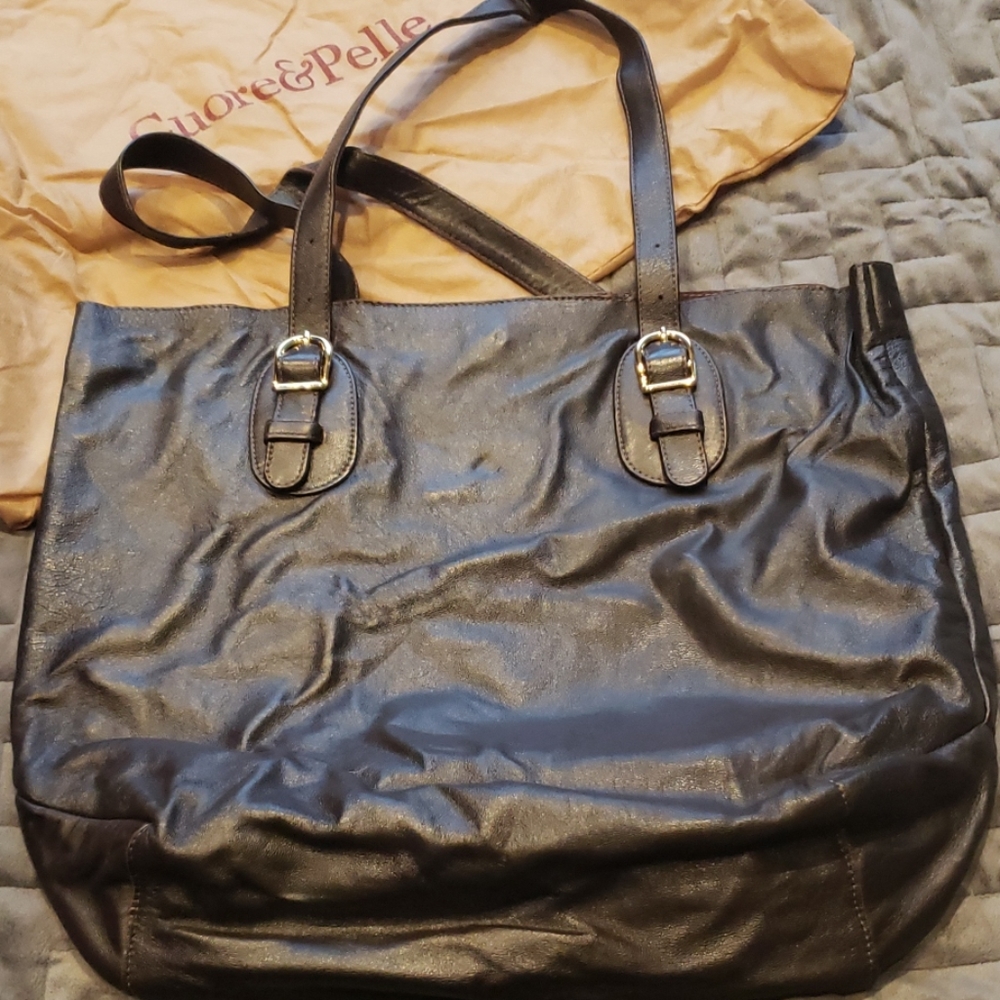 Coure & Pelle leather tote